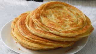 Karachi Famous Lachha Paratha Recipe by Lively Cooking [upl. by Ellahcim]