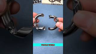 Round metal puzzle  Explained in Telugu  shorts ytshort [upl. by Fraze]