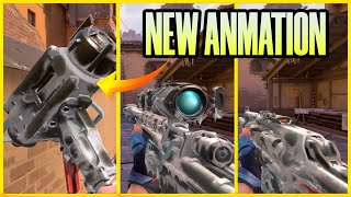 All Cryostasis Skins Ingame Gameplay NEW ANIMATIONS  Valorant Cryostasis Skins [upl. by Sotos]