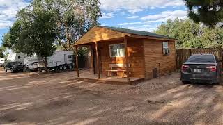 Wagons West RV Park  Fillmore Utah  Campground tour [upl. by Daenis793]