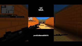 1v3 GALIL play in Blockpost [upl. by Adilen80]