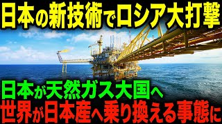 日本が開発した「新型掘削技術」で天然ガス大国に！世界中がロシア産から日本産に乗り換える事態に【海外の反応】 [upl. by Emmalynne]