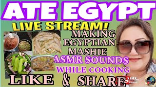 157ls MakingEgyptian Mashie food riceeggplantgreenbellpeppercabbage zucchini ASMR Sounds [upl. by Alexia812]