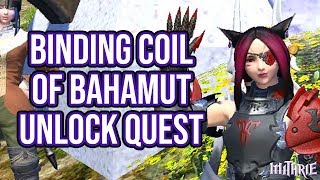 FFXIV 20 0071 Binding Coil of Bahamut Unlock Quest [upl. by Audris]