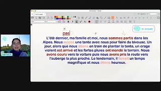 Voyager Travelling Free French MiniLesson avec notre Super Prof Iris B1 [upl. by Ahsoem32]