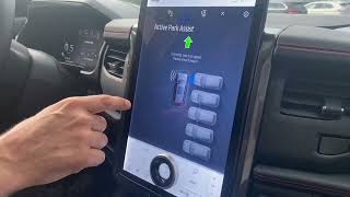 2022 Ford Expedition Parking Assist feature [upl. by Tuneberg173]