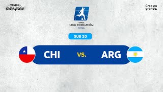 CHILE vs ARGENTINA  CONMEBOL LIGA EVOLUCIÓN de FUTSAL  ZONA SUR  SUB20 [upl. by Birkner]