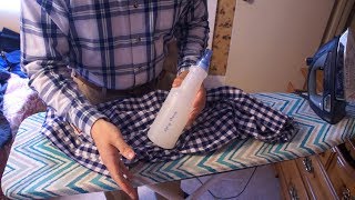 How To Iron And Starch A Dress Shirt [upl. by Leff535]