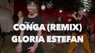 quotCongaquot Remix  Gloria Estefan Choreography by Ricky Lam RLM [upl. by Ysnap893]