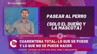 ¿La cuarentena en Argentina se regirá con las mismas reglas que Italia [upl. by Whang534]