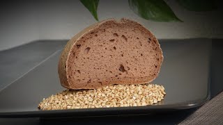 Pâine pufoasă din 100 hrișcă vegană fără gluten 40 [upl. by Acirderf]