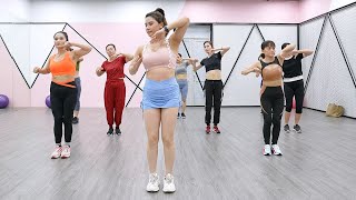 Exercise To Lose Weight FAST  Flat Belly  Zumba Class [upl. by Ehcsrop]