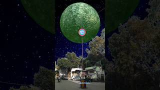 Green Supergiant Star Cosmic Oppression Planet Special Effects ytshorts trendingshorts vfxshorts [upl. by Kaasi]