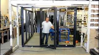 Schuco bi parting bifold door [upl. by Wileen]