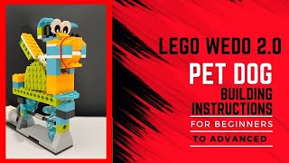 Lego Wedo 20 Pet Dog Building Instructions [upl. by Oirobil]