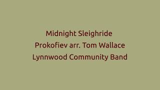 Midnight Sleighride arr Tom Wallace [upl. by Llerrom]