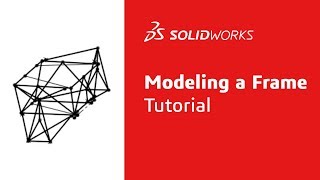 Modeling an FSAE Frame  Tutorial  SOLIDWORKS [upl. by Mahmud]