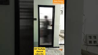 Folding Salideng aluminium glass Dabal door 🚪 Abdul Rehman aluminium HYD 03153748061 [upl. by Fretwell505]