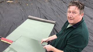 How to felt a roof UK using drip formers  the correct way [upl. by Peppi468]