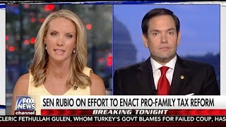 Sen Marco Rubio on Pro Family Tax Reform 8117 [upl. by Nieberg]