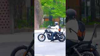 Harley Biker 🔴 bike moto motorrad bikelife harley harleydavidson berlin automobile biker [upl. by Lertnahs385]