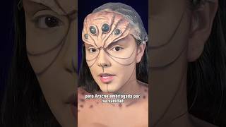 Mitología griega🕷️❤️ makeup halloween mitologiagriega historias leyendas mitos makeupartist [upl. by Luba689]