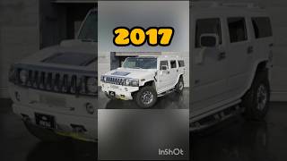 EVOLUTION OF HUMMER FROM 19702024 trending ytshorts viral subscribe cars [upl. by Eduardo431]