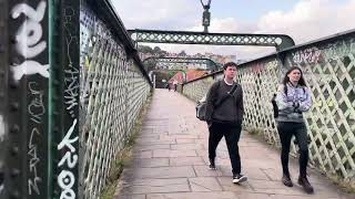 Walking over Vauxhall Bridge [upl. by Aniraz]