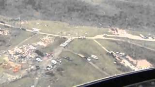 Aerial Tour Of Damage In Crittenden [upl. by Yur]