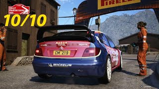 EA WRC TEST14 Xsara WRC  Tour de Corse [upl. by Hazeefah5]