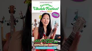 CYNTHIA LIN MESSAGE for INTERNATIONAL UKULELE FESTIVAL of HAWAII 2024 [upl. by Mylander]