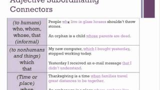 Advanced GrammarDay Two It All DependsDependent Clauses [upl. by Gerkman]