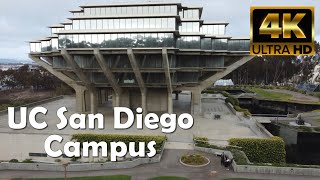 University of California San Diego  UCSD  4K Campus Drone Tour [upl. by Acimahs]