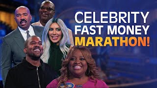 WOW Celebrity Family Feud Season 4 FAST MONEY MARATHON  Celebrity Family Feud [upl. by Didi164]