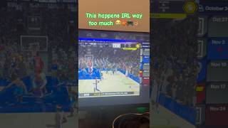 Crazy Basketball sequence in NBA 2K25 🏀🎮 Caron Butler forces OT amp helps the Sixers win [upl. by Scotty780]