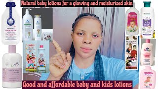 BEST BABIES KIDS BODY LOTIONS FOR A GLOWINGBRIGHTENING AND MOISTURIZED SKINBABY LOTIONSbabies [upl. by Sinnek]