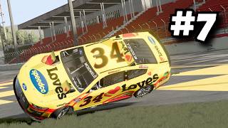 NASCAR Racing Crashes 7  BeamNG Drive [upl. by Orag]