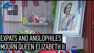 Expats And Anglophiles In LA React to Queen Elizabeth IIs Death  NBCLA [upl. by Beck51]