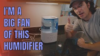 Fabuletta Cool and Warm Mist Humidifiers Review GREAT Humidifiers for Bedroom [upl. by Molini]