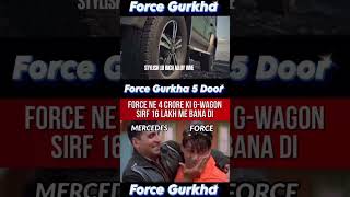 FORCE 4 CRORE KI G WAGON SIRF 16 LAKH ME BANA DI reel shortvideo reelvideo shorts funny car [upl. by Bibbye]