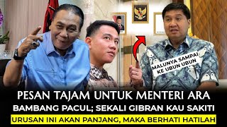 Malunya Ara Sampai Ke Ubunquot Bambang Pacul Gibran Di Hati Sekali Kau Sakiti Urusan ini Akan Panjang [upl. by Oisor678]