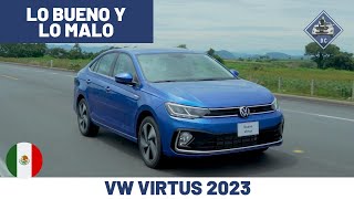 VW Virtus 2023  Lo BUENO y lo MALO  Daniel Chavarría [upl. by Files57]