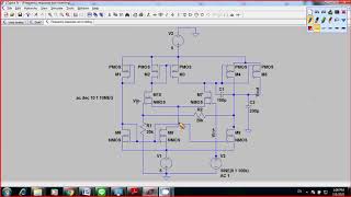 CMOS OPAMP by LTSPICE IVENGLISH [upl. by Fax]