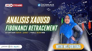 Live Trading Analisis BY XAUUSD FIBONANCI RETRACMENT With MsFortuna  23 Juli 2024 Didimax Jakarta [upl. by Anerda102]