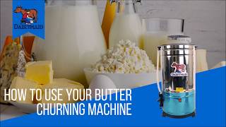 How to use the Dairy Maid Butter Churner [upl. by Nance]