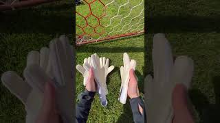 gloveglu vs Vaseline part 2 goalkeeper shorts [upl. by Ynatterb]