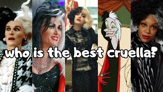 ranking 5 different versions of cruella de vil 🦴🧥🚬 [upl. by Cavanagh]