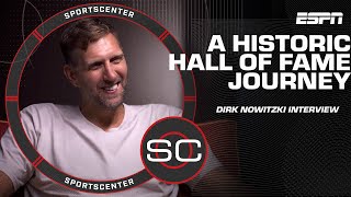 Dirk Nowitzki reflects on Hall of Fame career  SportsCenter [upl. by Pare]