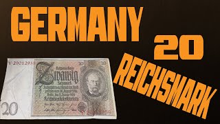 GERMANY 20 REICHSMARK [upl. by Brabazon492]