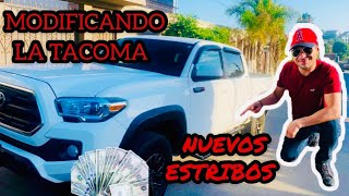 INSTALACION DE ESTRIBOS EN TOYOTA TACOMA [upl. by Alsi394]